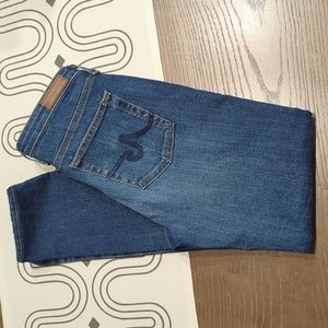 AG Prima Medium Wash Jeans, Size 27